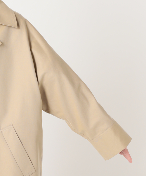 【定価4.2万】未使用✨スピックアンドスパン ワイドトレンチコート ロング M Spick＆Span（スピック アンド スパン） トレンチコート コート 「新色
