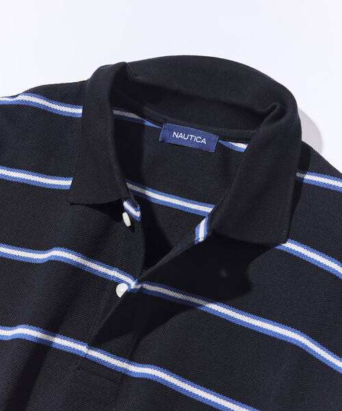 NAUTICA（ノーティカ） ポロシャツ ビッグシルエット ボーダー