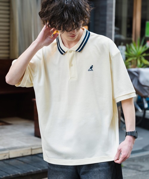 KANGOL（カンゴール） ポロシャツ 半袖 新色追加 別注コラボ 接触冷感