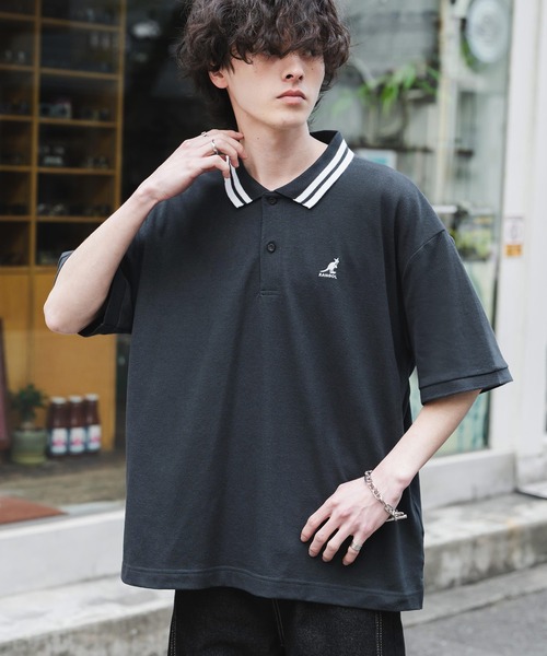 KANGOL（カンゴール） ポロシャツ 新色追加 別注コラボ 接触冷感