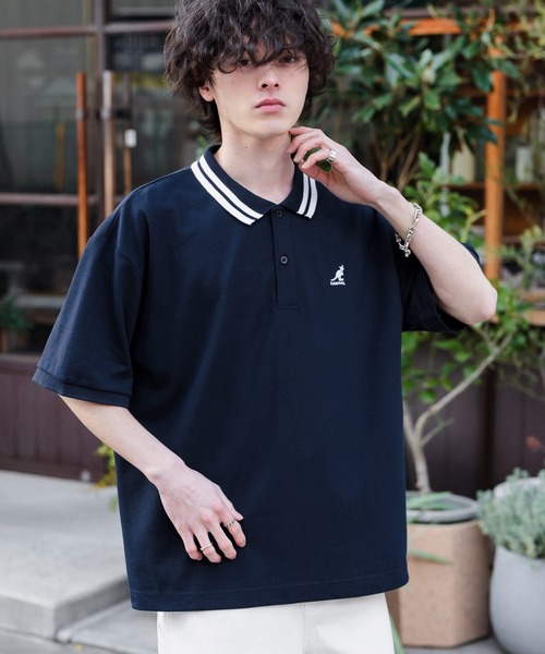 KANGOL（カンゴール） ポロシャツ 新色追加 別注コラボ 接触冷感