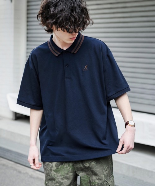 LPFG メンズ スカル＆トリコロール 半袖ポロシャツ 未使用 LPFG メンズ
