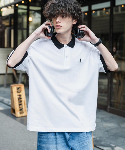 KANGOL（カンゴール） ポロシャツ 新色追加 別注コラボ 接触冷感