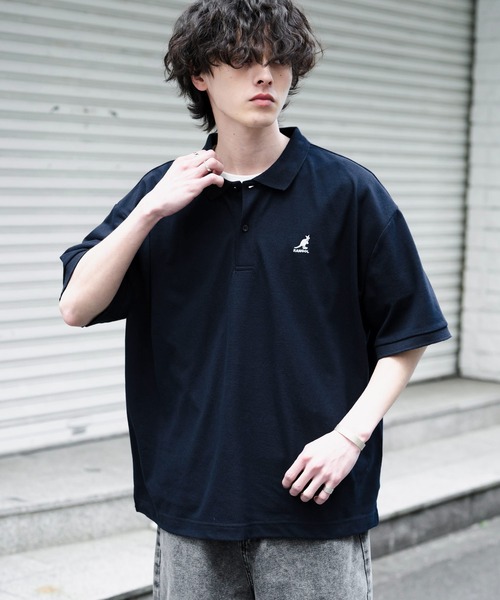 KANGOL（カンゴール） ポロシャツ 半袖 新色追加 別注コラボ 接触冷感
