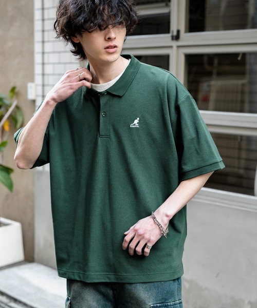 KANGOL（カンゴール） ポロシャツ 半袖 新色追加 別注コラボ 接触冷感