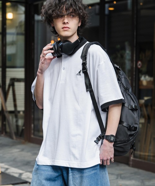 KANGOL（カンゴール） ポロシャツ 新色追加 別注コラボ 接触冷感