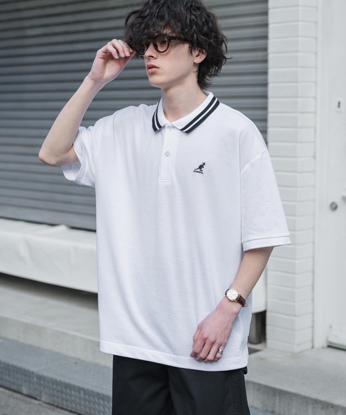 KANGOL（カンゴール） ポロシャツ 新色追加 別注コラボ 接触冷感