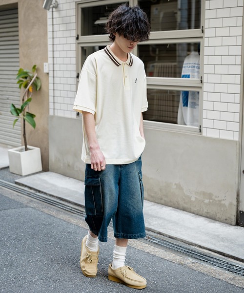KANGOL（カンゴール） ポロシャツ 新色追加 別注コラボ 接触冷感