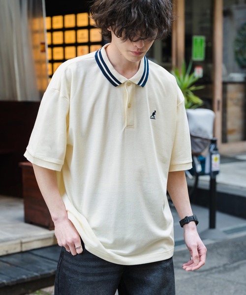 KANGOL（カンゴール） ポロシャツ 新色追加 別注コラボ 接触冷感