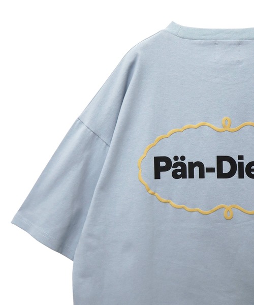 「PANDIESTA」 半袖Tシャツ M サックスブルー メンズ_画像7