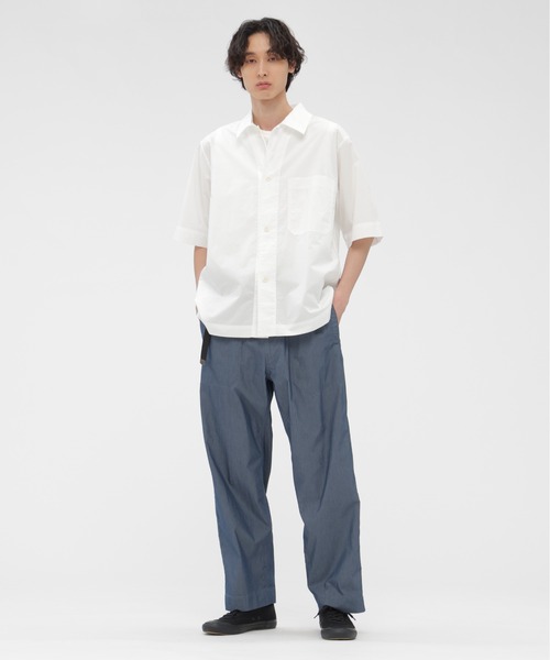MHL.（エムエイチエル） ワイドパンツ パンツ SUPERLIGHT COTTON NYLON