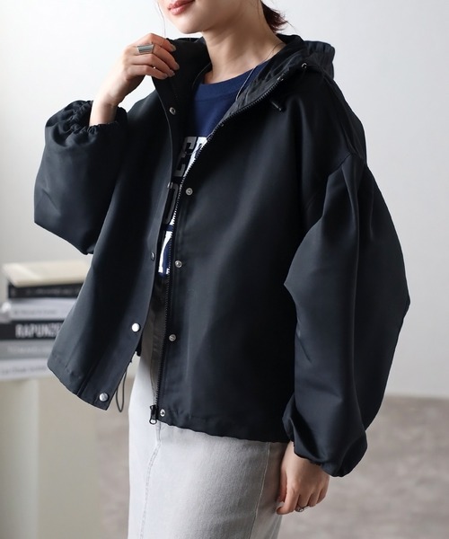 「Fizz」 マウンテンパーカー M アイボリー レディース_画像5