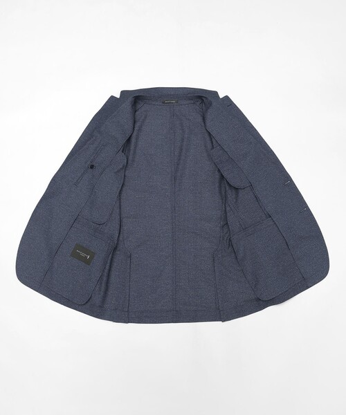 ジャケット テーラードジャケット 「BREASY JACKET」トリコットプリントセットアップジャケット メンズの画像