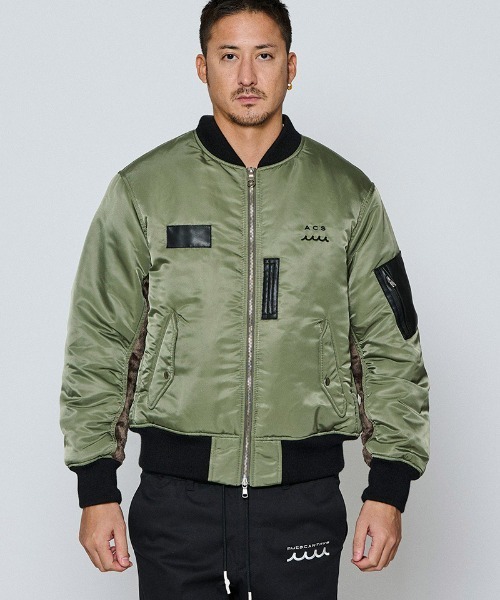 ACANTHUS（アカンサス） ma1 ma-1 mj11566-Oversize MA-1 ブルゾン