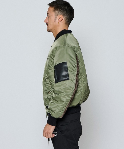 ACANTHUS（アカンサス） ma1 ma-1 mj11566-Oversize MA-1 ブルゾン