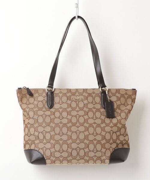 COACH（コーチ） トートバッグ - ベージュ レディース : ZOZOTOWN