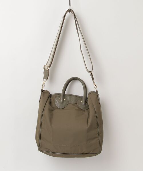 「YOUNG&OLSEN The DRYGOODS STORE」 2WAYバッグ - グリーン レディース_画像2