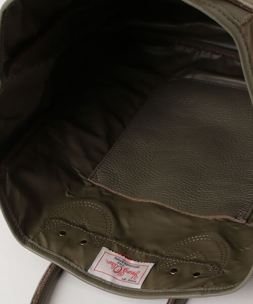 「YOUNG&OLSEN The DRYGOODS STORE」 2WAYバッグ - グリーン レディース_画像4
