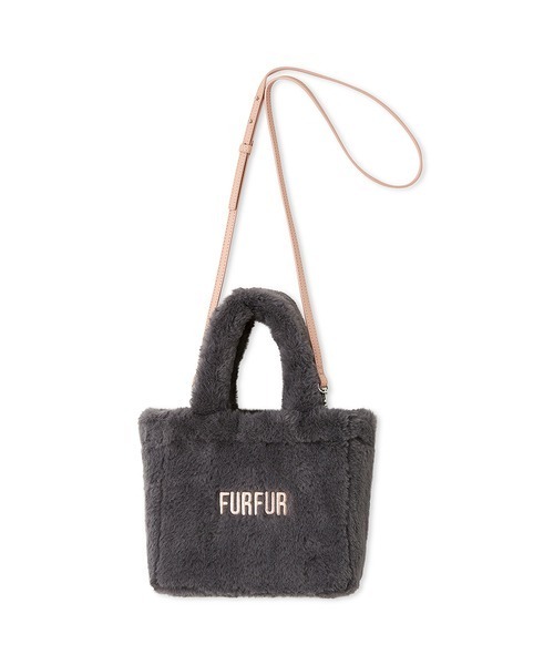 「FURFUR」 2WAYバッグ FREE グレー レディース_画像6