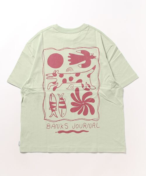 「BANKS」 半袖Tシャツ MEDIUM オフホワイト メンズ_画像2