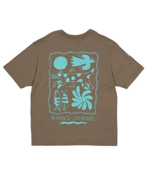 「BANKS」 半袖Tシャツ MEDIUM オフホワイト メンズ_画像6
