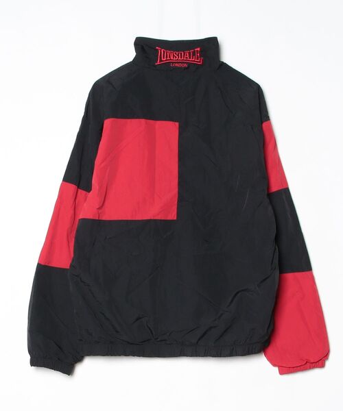 「LONSDALE」 ナイロンブルゾン MEDIUM ブラック メンズ_画像2