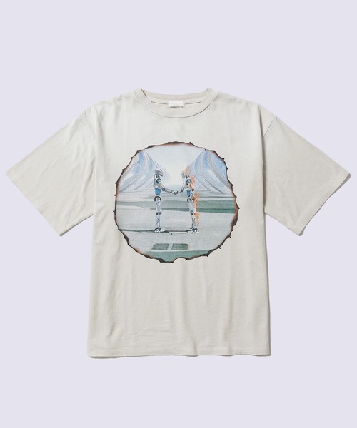 F-LAGSTUF-F（フラグスタフ） tシャツ 「FLAGSTUFF」HAND SHAKE TEE