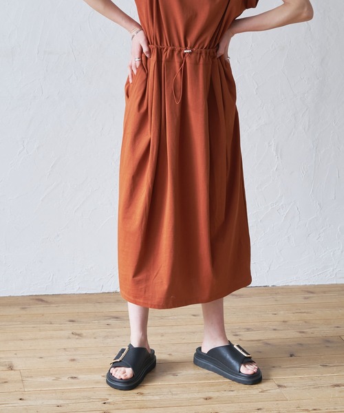 「MOHI」 フラットサンダル 36 ブラック レディース_画像5