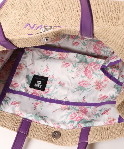 ANNA SUI（アナスイ） トートバッグ 「LILY BROWN×ANNA SUI