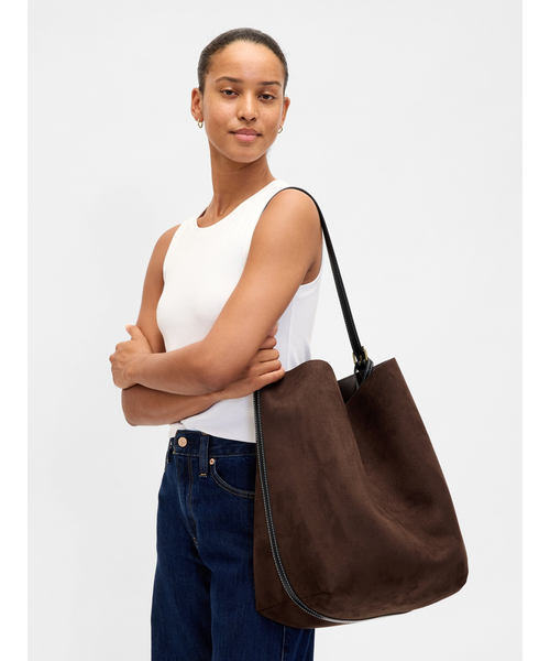 「GAP」 トートバッグ ONE SIZE ブラウン レディース_画像2
