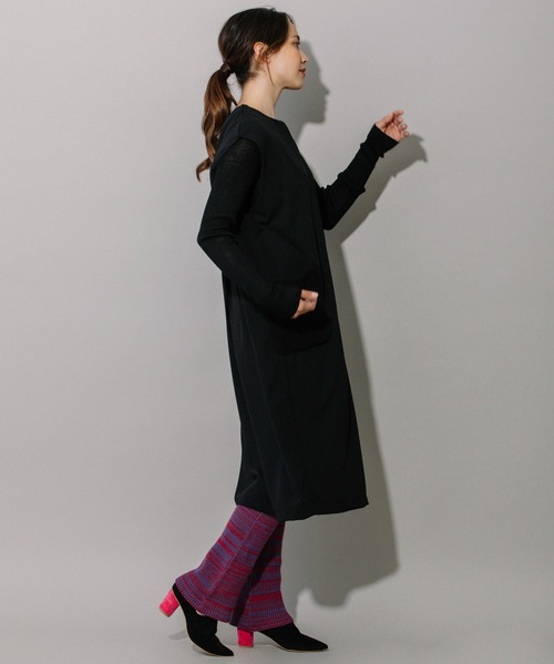 「Munich」 イージーパンツ ONE SIZE パープル レディース_画像6