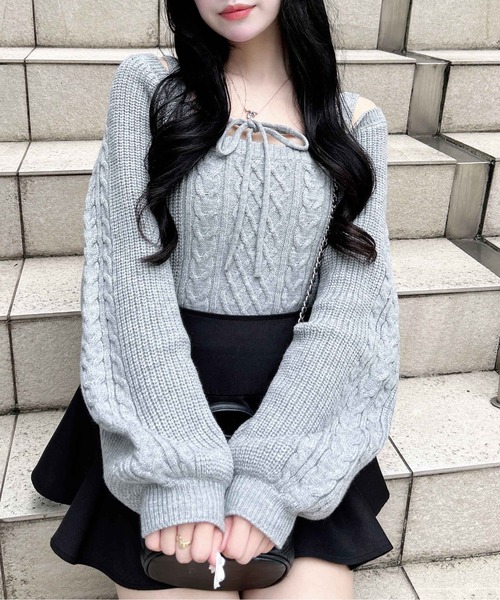 AmeliaMoi（アメリアモワ） アンサンブル Houndstoothボリューム