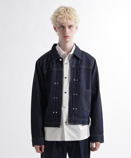 HARE（ハレ） デニムジャケット gジャン 「Wrangler×HARE SET UP対応
