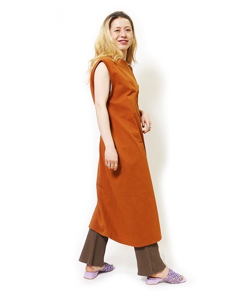 アメリカのブランドのワンピース Goodwear ワンピース 「MADE IN USA」SLEEVELESS POCKET