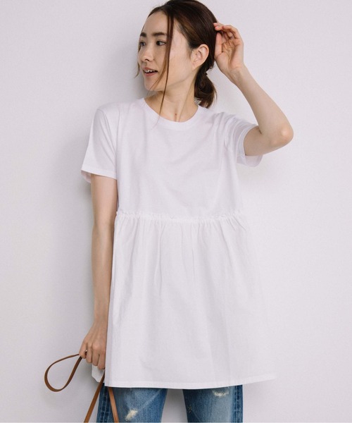 Tシャツ Tシャツ 異素材切り替え Aラインカットソー Zozotown Paypayモール店 通販 Paypayモール Tシャツ Tシャツ 異素材切り替え Aラインカットソー Zozotown Paypayモール店 通販 Paypayモール