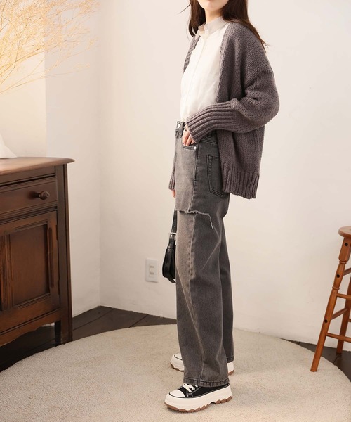 Girly Doll（ガーリードール） カーディガン ざっくりボレロ