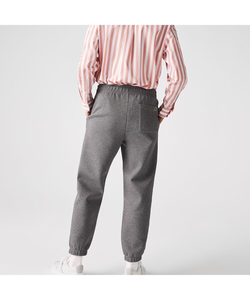 LACOSTE パンツ 鹿の子地トラックパンツ レディース : ZOZOTOWN