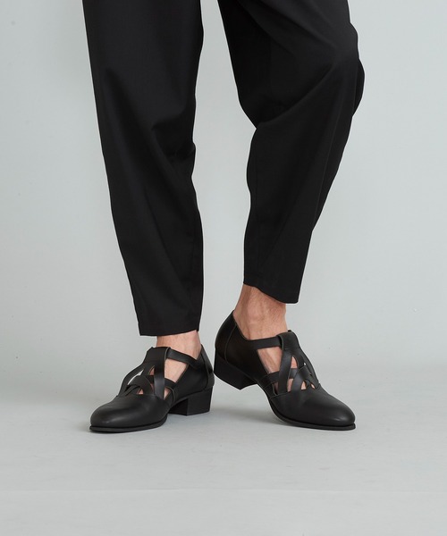 ☆美品☆NO IDスリッポン グルカシューズ メンズクロスストラップ NO ID. スリッポン グルカシューズ メンズ : ZOZOTOWN Yahoo!店