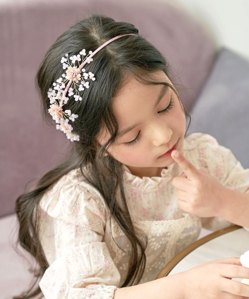 Roseカチューシャ Rora カチューシャ シャトレ フワラー (2color) ヘッドドレス