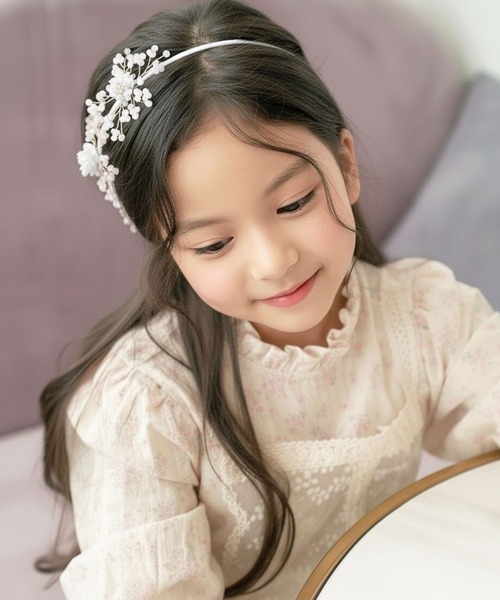 Rora（ローラ） カチューシャ シャトレ フワラー カチューシャ (2color