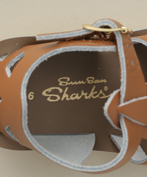 サンダル 「SALT WATER/ソルトウォーター」SHARK サンダル baby(14-15cm) キッズ 子供 男の子 女の子の画像