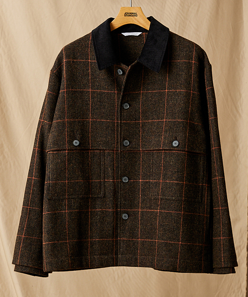 JOURNAL STANDARD ジャケット ブルゾン ツイード チェック