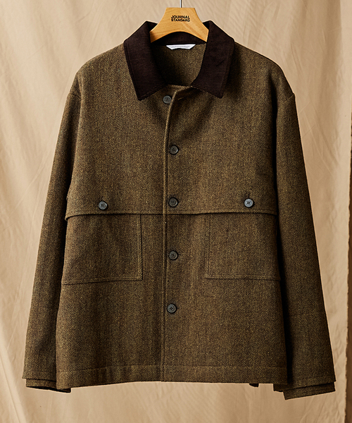 ジャーナルスタンダード ツイード チェック マッキノー ジャケット JOURNAL STANDARD（ジャーナルスタンダード） ジャケット ブルゾン