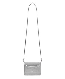E05359 未使用品 nana-nana ボディバッグ シルバーグレー nana-nana ショルダーバッグ 「nana-nana」HelloKitty×PSG A6 Glitter