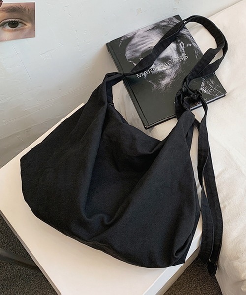 【RAELRABEAR】送料・関税込★キャンバスショルダークロスバック キャンバスショルダートートBAG（トートバッグ）｜rapiecage