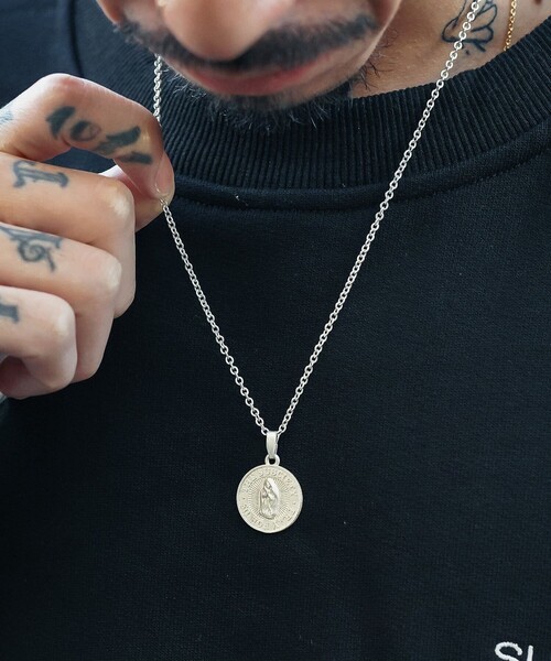 Subciety（サブサエティ） ネックレス MARIA COIN NECKLACE メンズ
