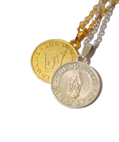 Subciety（サブサエティ） ネックレス MARIA COIN NECKLACE メンズ