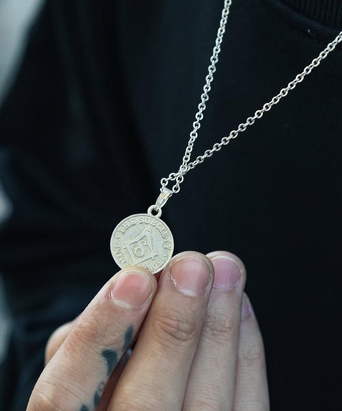 Subciety（サブサエティ） ネックレス MARIA COIN NECKLACE メンズ