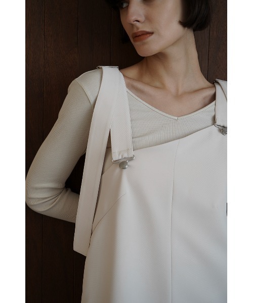 ワンピース CLANE/クラネ/SLANT LINE SALOPETTE ONE PIECE CLANE/クラネ/SLANT LINE SALOPETTE ONE