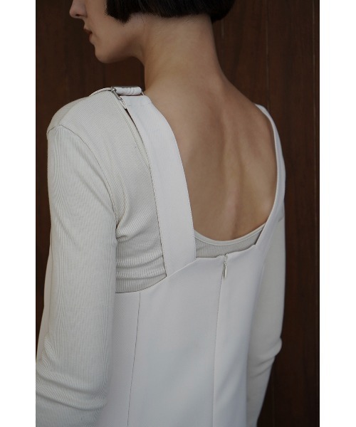 ワンピース CLANE/クラネ/SLANT LINE SALOPETTE ONE PIECE CLANE/クラネ/SLANT LINE SALOPETTE ONE